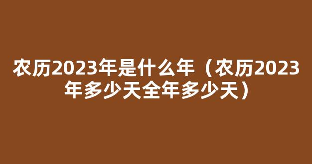 2023年多少天闰年多少天,2023年为什么有384天